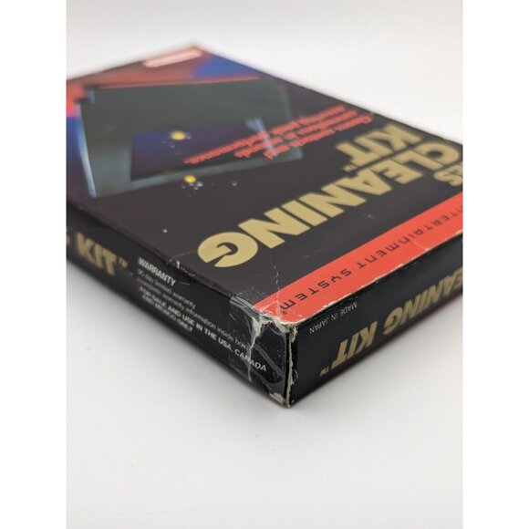 Nintendo Official NES Cleaning Kit Cleaning Cartridge w/ Box, Kit & Manual - Picture 5 of 12